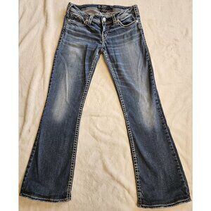 Silver Jeans Women’s Tuesday Low Boot Stretch Jeans 30/33 ( 30/28 )